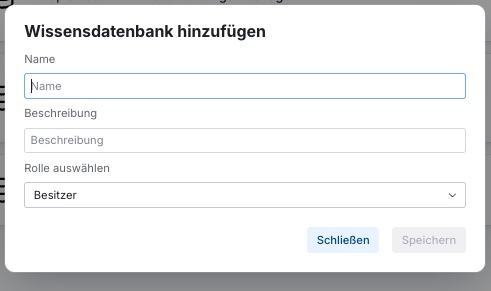 GovAI Wissensdatenbanken